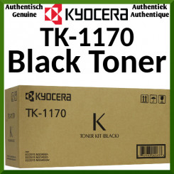 Kyocera TK-1170 Black Toner Original Cartridge (7200 Pages) for Kyocera ECOSYS M2040dn, M2040dn/KL3, M2540dn, M2540dn/KL3, M2640idw, M2640idw/KL3