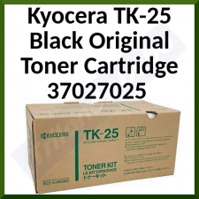 Kyocera TK-25 Black Original Toner Cartridge 37027025 (5000 Pages) for Kyocera FS-1200dn, FS-1200n, FS-1200