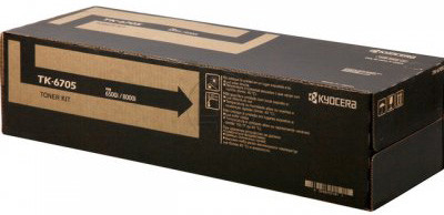 Kyocera TK-6705 Black Original Toner Cartridge 0T2LF0NL (70000 Pages) for Kyocera Taskalfa 6500, 8000