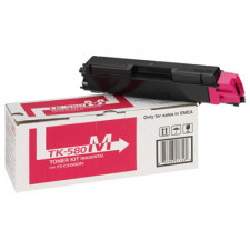 Kyocera TK-580M Magenta Toner Original Cartridge (2800 Pages) for Kyocera ECOSYS P6021cdn, P6021cdn/KL3; FS-C5150DN, C5150DN/KL3