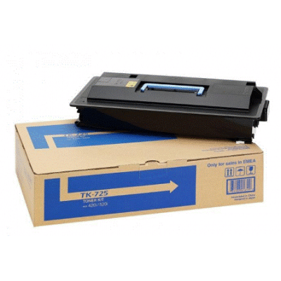 Kyocera TK-725 Black Black Original Toner Cartridge (35000 Pages) for Kyocera TASKalfa 420i, 520i