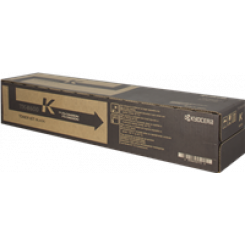 Kyocera TK-8600K Black Toner Cartridge (30000 Pages Cartridge) - Original Kyocera Pack for FSC8600, FSC8650