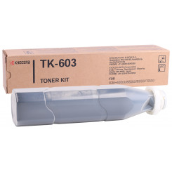 Kyocera TK-603 Black Toner Original Cartridge (30000 Pages) for Kyocera KM-4830, KM-5530, KM-6630