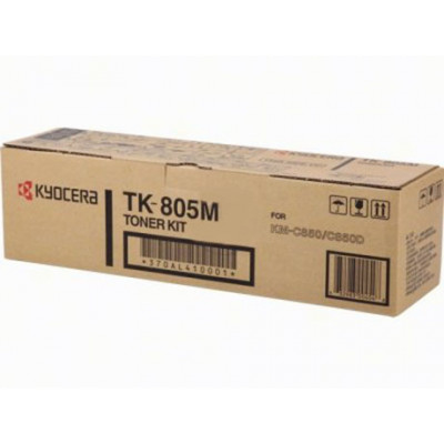 Kyocera TK-805M Magenta Original Toner - 10000 Pages Cartridge - for KMC850