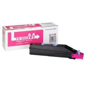 Kyocera TK-855M Magenta Toner Original Cartridge (18000 Pages) for Kyocera TaslAlfa 400ci, 500ci, 552ci