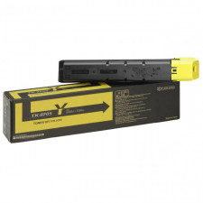Kyocera TK-8705Y Yellow Toner Cartridge (30000 Pages) - Original Kyocera Pack for TaskAlfa 6550, TaskAlfa 7550
