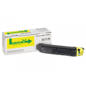 Kyocera TK-5140Y YELLOW ORIGINAL Toner Cartridge (5.000 Pages)