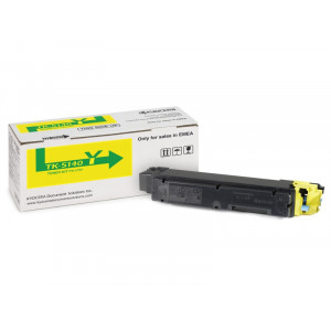 Kyocera TK5140Y YELLOW ORIGINAL Toner Cartridge (5.000 Pages)