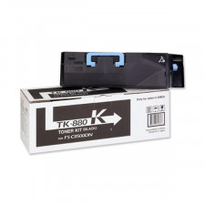 Kyocera TK-880K Black Toner Cartridge (18000 Pages) - Original Kyocera pack for FSC8500