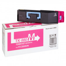Kyocera TK-880M Magenta Original Toner Cartridge (18000 Pages) for Kyocera FSC-8500, FSC-8500n, FSC-8500d, FSC-8500dn, FSC-8500 mfp