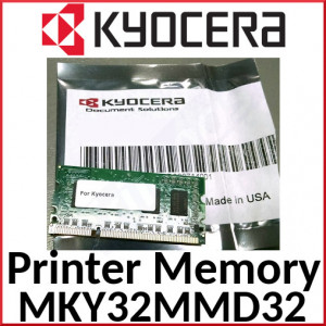 Kyocera 32 MB Printer Memory MKY32MMD32 - Expansion MD-32 - 100 Pin SDRAM DIMM - for Kyocera Printers, FS, TaskAlfa 181, 220, 221, KM Series) - Clearance Sale - Opruiming - Déstockage - Lagerräumung