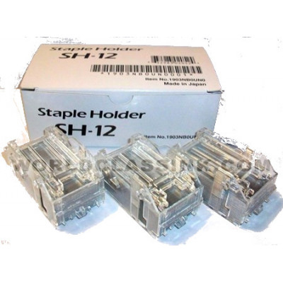 Kyocera SH-12 DF-790 Genuine Staple Pins Cartridge (Box of 3) for Kyocera DF 790; TASKalfa 2552, 3252, 3551, 4002, 4052, 5002, 5052, 5550, 6002, 6052
