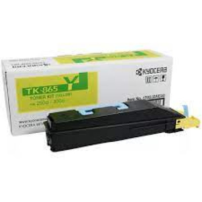 Kyocera TK-865Y KYOCERA TA250CI TONER YELLOW 1T02JZAEU0 12.000pages