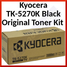 Kyocera TK-5270K Black Original Toner Kit 1T02TV0NL0 (8000 Pages)