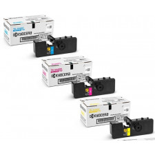 Kyocera TK-5440 CMY (3-Toner CMY Bundle) CYAN TK-5440C + MAGENTA TK-5440M + YELLOW TK-5440Y High Yield ORIGINAL Toner Cartridges (3 X 2.200 Pages)
