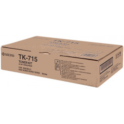 Kyocera TK-715 BLACK ORIGINAL Toner Cartridge (34.000 Pages)