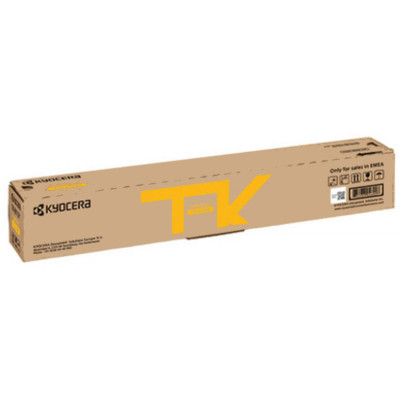 Kyocera TK-8365Y Original Yellow Toner Cartridge (12000 Pages)