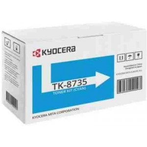 Kyocera TK-8735C Original Cyan Toner Cartridge (40.000 Pages)