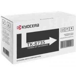 Kyocera TK-8735K BLACK ORIGINAL Toner Cartridge (85.000 Pages)