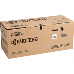 Kyocera TK-3200 Black Toner Original Cartridge (40000 Pages) for Kyocera ECOSYS P3260dn