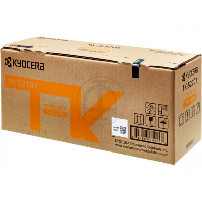 Kyocera TK-5270Y Original YELLOW Toner Kit (6.000 Pages)