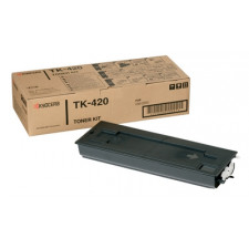 Kyocera TK-420 Black Toner Cartridge (15000 Pages) - Original Kyocera pack for KM-2550