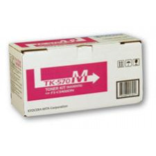 Kyocera TK-570M Magenta Toner Original Cartridge (12000 Pages) for Kyocera FS-C5400, FS-C5400dn