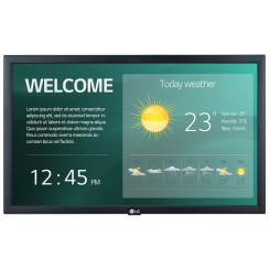 LG 22SM3G-B - 22" Diagonal Class (21.5" viewable) - SM3G Series LED-backlit LCD display - digital signage with Integrated Pro:Idiom - 1080p 1920 x 1080 - black