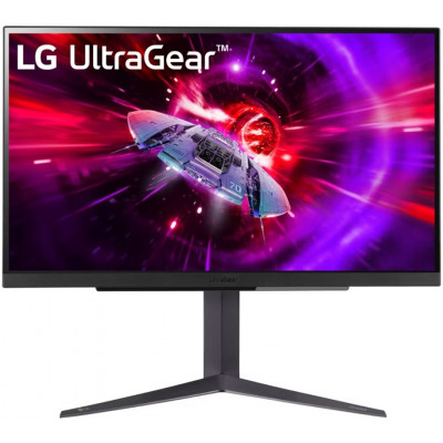 LG UltraGear 27GR83Q-B - LED monitor - gaming - 27" - 2560 x 1440 QHD @ 240 Hz - IPS - 400 cd/m - 1000:1 - DisplayHDR 400 - 1 ms - 2xHDMI, DisplayPort