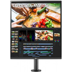 LG DualUp Ergo 28MQ780-B - LED monitor - 28" - HDR