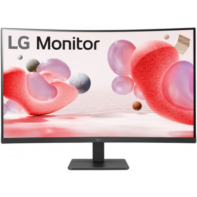 LG 32MR50C-B - LED monitor - curved - 32" (31.5" viewable) - 1920 x 1080 Full HD (1080p) @ 100 Hz - VA - 250 cd/m - 3000:1 - 5 ms - 2xHDMI, VGA