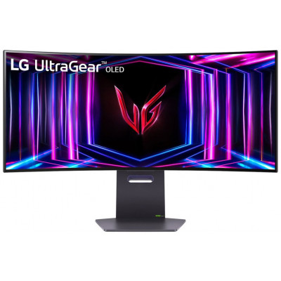 LG UltraGear 34GS95QE-B - OLED monitor - gaming - curved - 34" (33.9" viewable) - 3440 x 1440 UWQHD @ 240 Hz - 275 cd/m - 1500000:1 - DisplayHDR 400 True Black - 0.03 ms - 2xHDMI, DisplayPort
