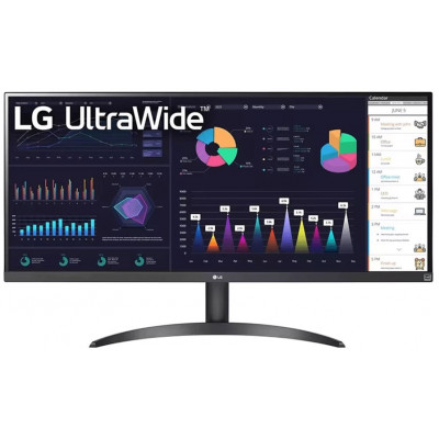 LG UltraWide 34WQ500-B - LED monitor - 34" - 2560 x 1080 UWFHD @ 100 Hz - IPS - HDR10 - 1 ms - HDMI, DisplayPort