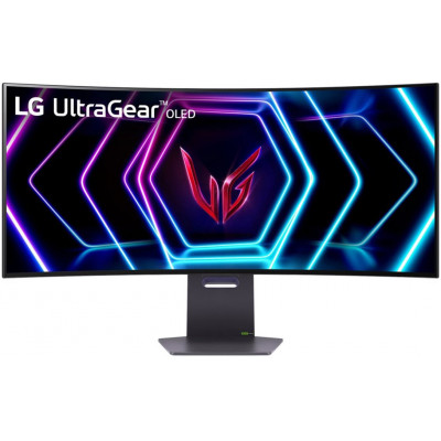 LG UltraGear 39GS95QE-B - OLED monitor - gaming - curved - 39" - 3440 x 1440 UWQHD @ 240 Hz - 275 cd/m - 1500000:1 - DisplayHDR 400 True Black - 0.03 ms - 2xHDMI, DisplayPort