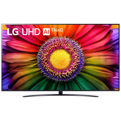LG 43UR81006LJ 43" Diagonal Class UR81 Series LED-backlit LCD TV Smart TV ThinQ AI, webOS 23 4K UHD (2160p) 3840 x 2160 HDR Direct LED