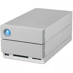 LaCie 2big Dock Thunderbolt 3 - Hard drive array - 36 TB - 2 bays (SATA-600) - HDD 18 TB x 2 - USB 3.1, Thunderbolt 3 (external)