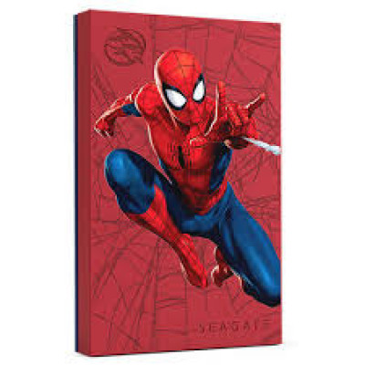 Seagate FireCuda STKL2000417 - Spider-Man Special Edition - hard drive - 2 TB - external (portable) - USB 3.2 Gen 1 - with 2 years Seagate Rescue Data Recovery - for Sony PlayStation 4, Sony PlayStation 4 Pro, Sony PlayStation 4 Slim, Sony PlayStation 5