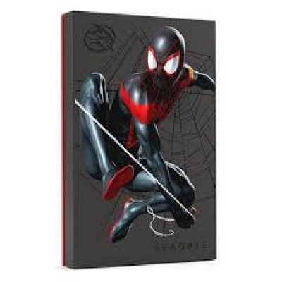 Seagate FireCuda STKL2000419 - Miles Morales Special Edition - hard drive - 2 TB - external (portable) - USB 3.2 Gen 1 - with 2 years Seagate Rescue Data Recovery - for Sony PlayStation 4, Sony PlayStation 4 Pro, Sony PlayStation 4 Slim, Sony PlayStation 