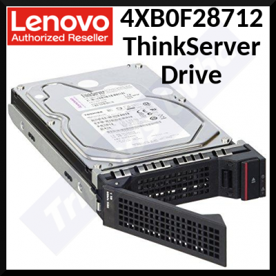 Lenovo Enterprise 1 TB Hard drive 4XB0F28712 - hot-swap with Caddy - 3.5" - SATA 6Gb/s - 7200 rpm - OEM Bulk