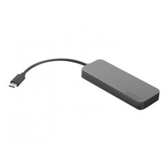 Lenovo USB-C to 4 Port USB-A Hub - Hub - 4 x SuperSpeed USB 3.0 + 1 x USB-C - desktop - for IdeaPad 3 CB 11