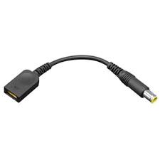 Lenovo ThinkPad Barrel Power Conversion Cable - Power cable - DC jack (M) to mini-USB Type A (power only) (F)