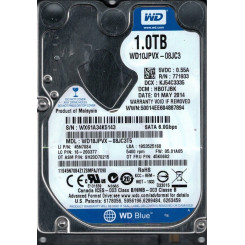 Lenovo 45N7084 - 1TB 5.4K RPM SATA 9.5mm 2.5" Hard Drive - Refurbished