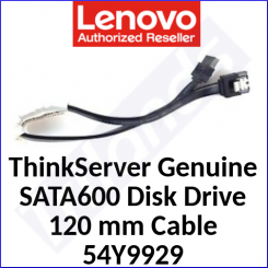 Lenovo ThinkServer Genuine SATA600 Disk Drive 120 mm Cable 54Y9929 - for Lenovo ThinkServer RD340, RD430, RD630, RD640, TD340, TS130, TS430, TS440