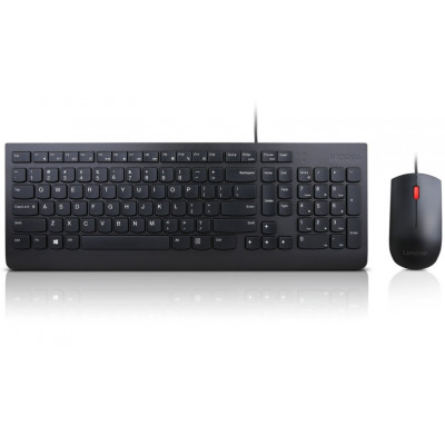 Lenovo Essential Wired Combo - Keyboard and mouse set - USB - Portuguese - for ThinkBook 14s G2 ITL