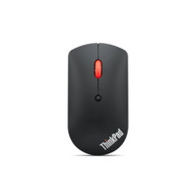 Lenovo ThinkPad Silent - Mouse - right and left-handed - blue optical - 3 buttons - wireless - Bluetooth 5.0 - iron grey - retail - for IdeaPad 3 CB 11