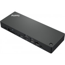 Lenovo ThinkPad Universal Thunderbolt 4 Dock 40B00135EU - Docking station - Thunderbolt 4 - HDMI, 2 x DP - 1GbE - 135 Watt - Campus - Europe