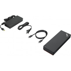 Lenovo ThinkPad Universal Thunderbolt 4 Smart Dock - docking station - Thunderbolt 4 - HDMI, 2 x DP, Thunderbolt - 1GbE - 40B10135EU