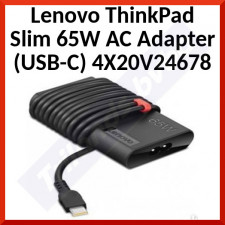 Lenovo 4X20V24678 - ThinkPad Slim 65W AC Adapter (USB-C)