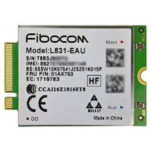 Lenovo ThinkPad Fibocom XMM7160 Cat4 M.2 WWAN - Wireless cellular modem - 4G LTE - M.2 Card - 150 Mbps - for ThinkPad T25