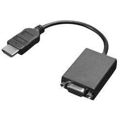Lenovo Video adapter 0B47069 - HDMI / VGA - HDMI (M) to HD-15 (F) - 20 cm - for IdeaPad S300